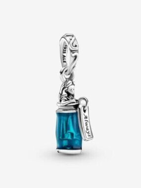 ✅NWT Pandora Disney Alice in Wonderland Drink Me Dangle Charm